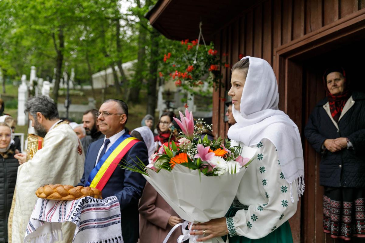 PS Nichifor Botoșăneanul a slujit la parohia „Sfântul Gheorghe” – Șcheia / Foto: pr. Silviu Cluci