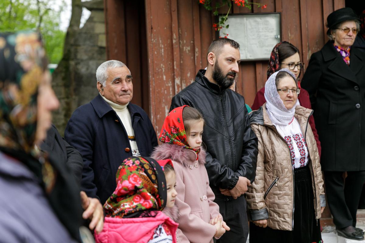 PS Nichifor Botoșăneanul a slujit la parohia „Sfântul Gheorghe” – Șcheia / Foto: pr. Silviu Cluci